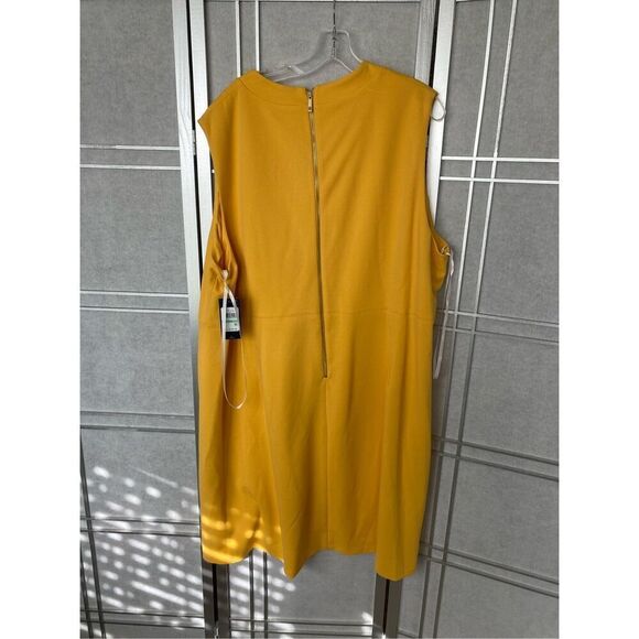 Tommy Hilfiger Women's Plus Size Mock Collar Sleeveless Dress NWT - Picture 8 of 13